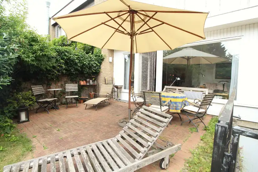 Terrasse und Garten