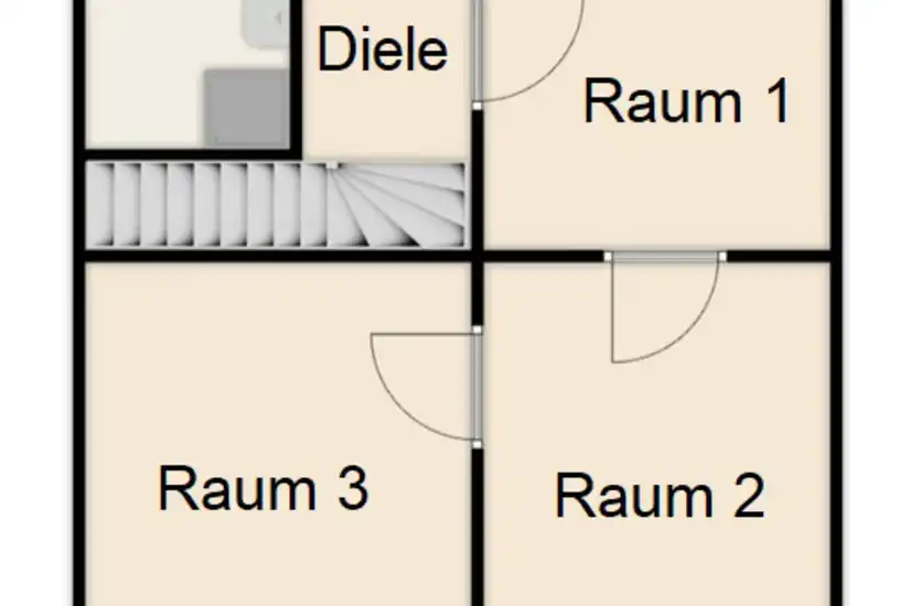 Grundriss Obergeschoss