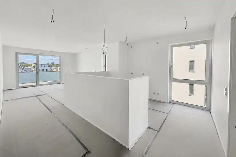 Wohnzimmer und Küche