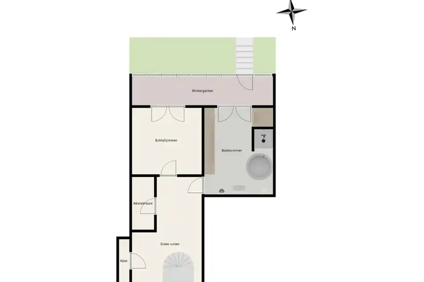Grundriss Souterrain